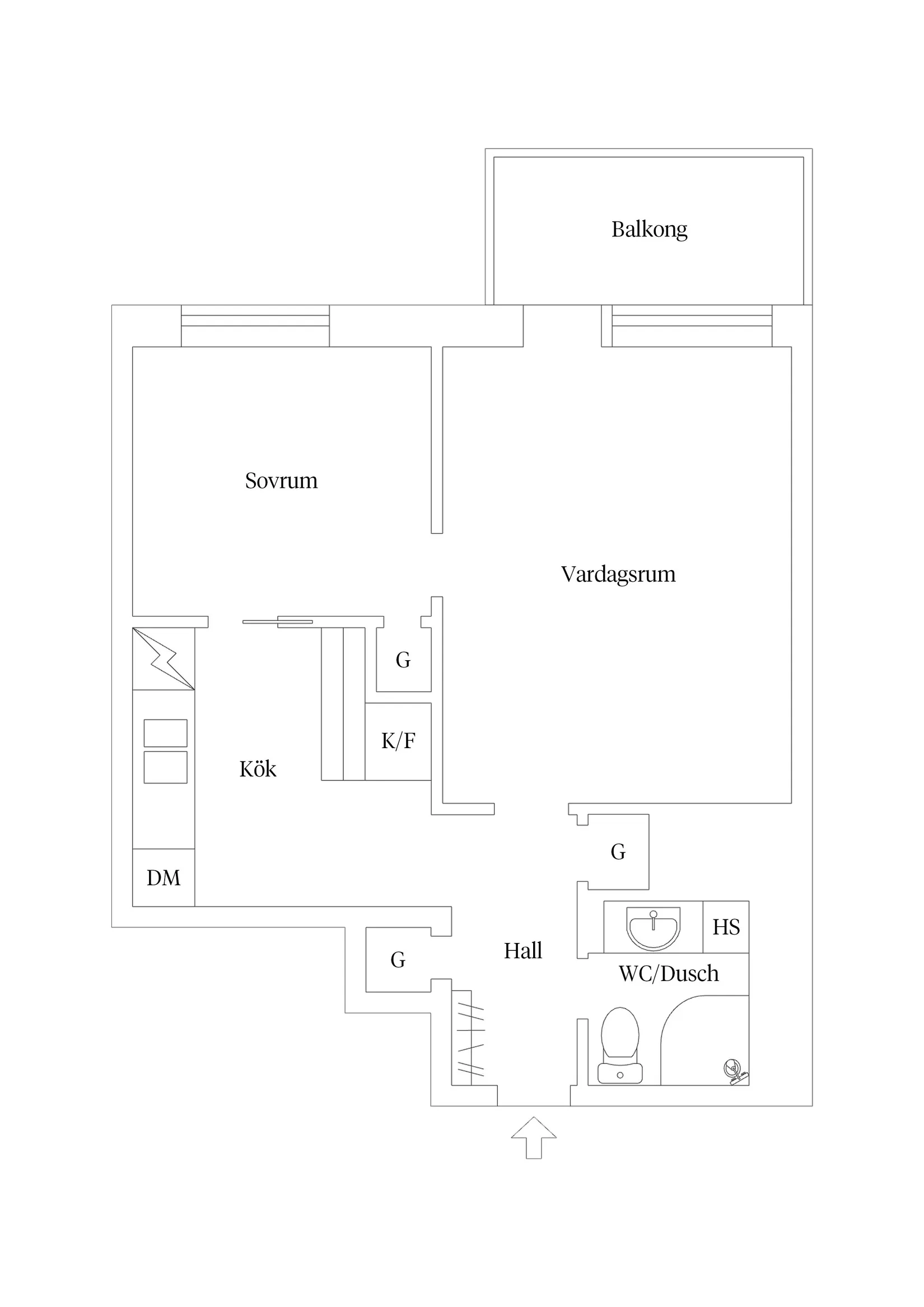 Bostadsrätt, Börjegatan 10B, Främre Luthagen, Uppsala