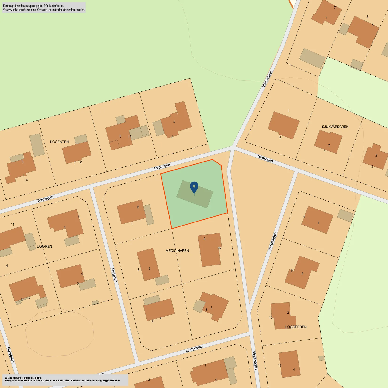 Villa, Torpvägen 5, Tratten, Oskarshamn