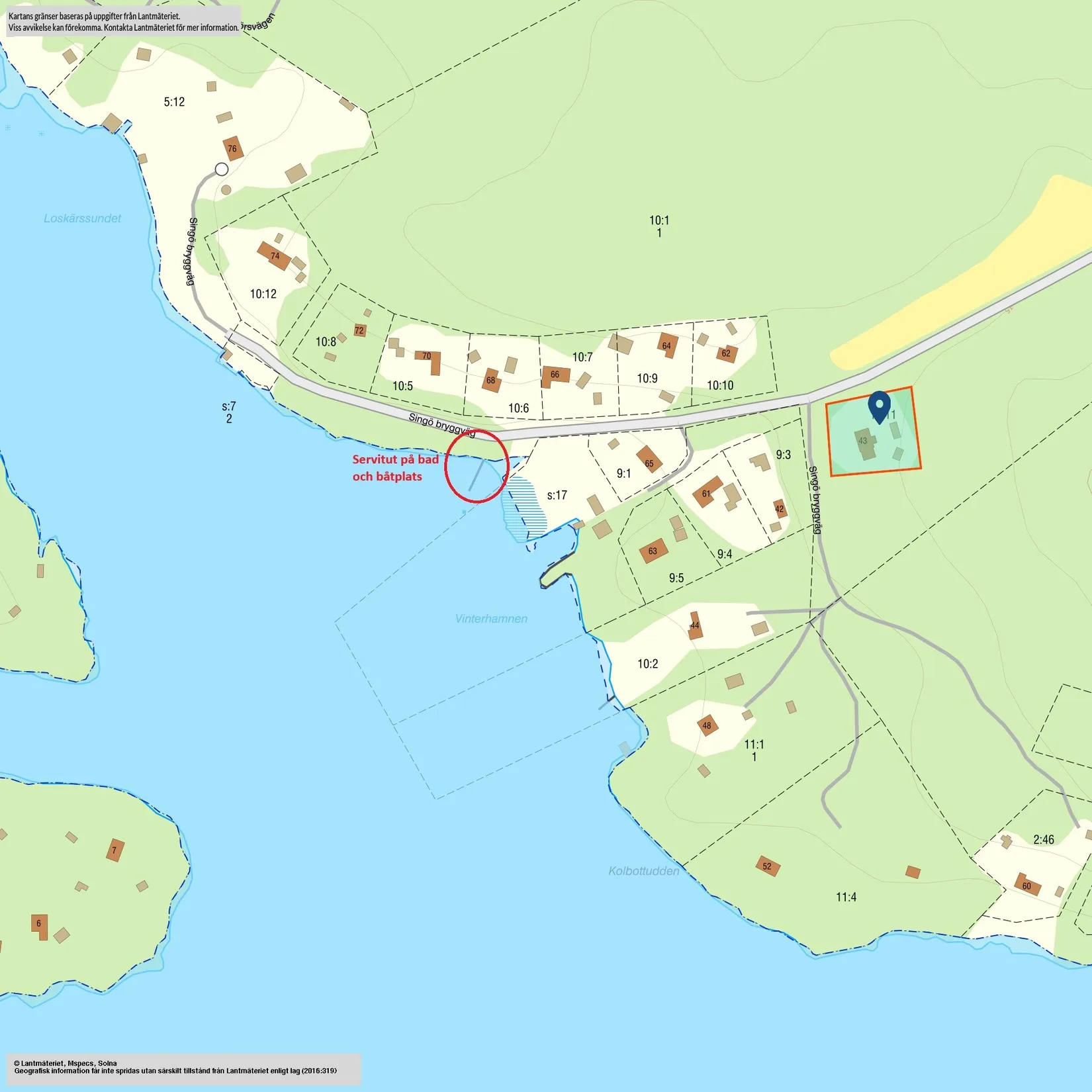 Fritidshus, Singö bryggväg 43, Singö - Söderby, Norrtälje