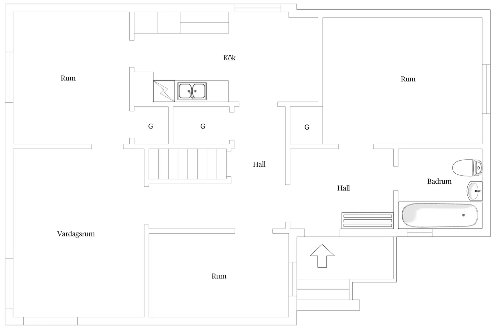 Villa, Spikvägen 35, Västberga/Telefonplan, Stockholm