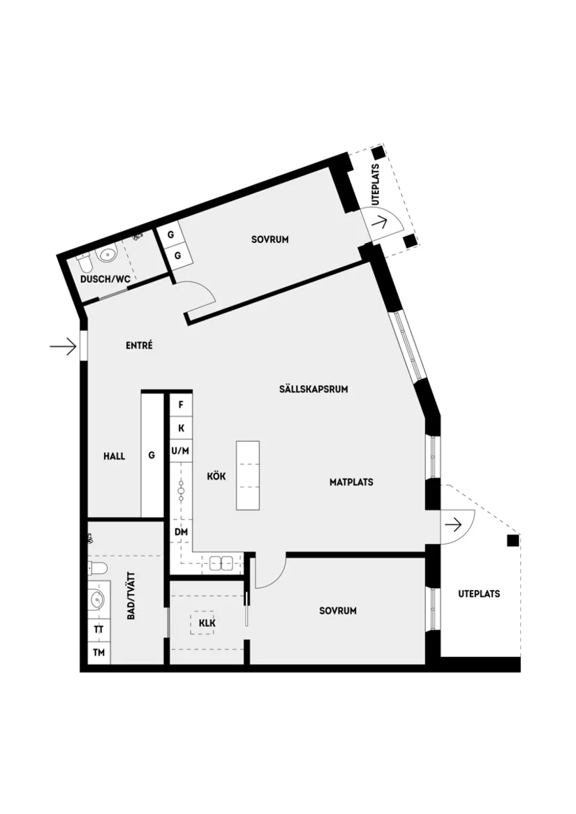 Bostadsrätt, Slottsvägen 1, Näsbypark, Täby