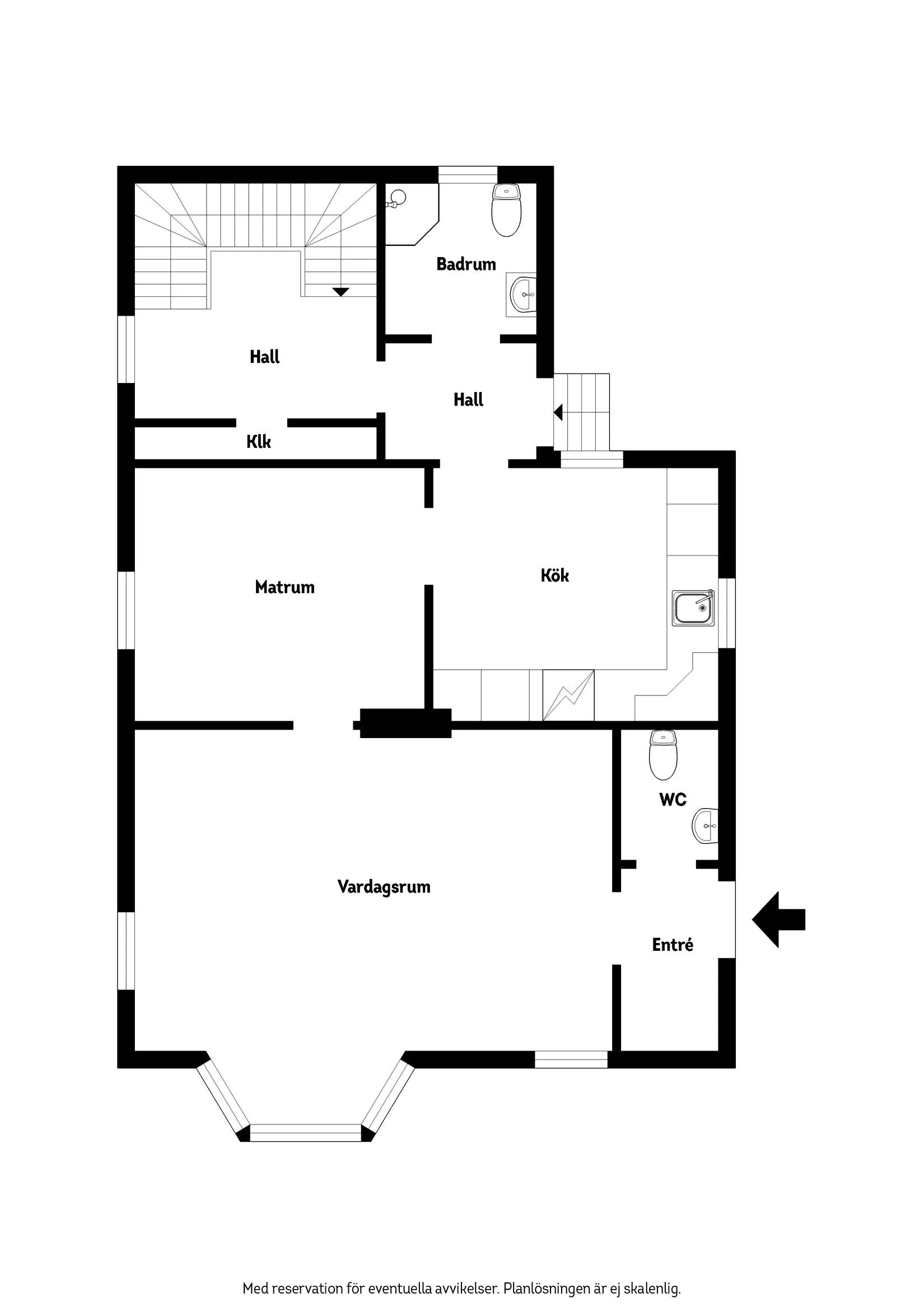 Villa, Kung Knuts väg 30, Vä, Kristianstad