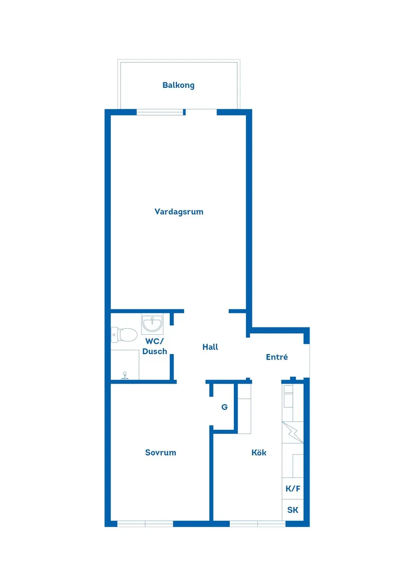Bostadsrätt, Hovslagaregatan 6, Söder, Kristianstad