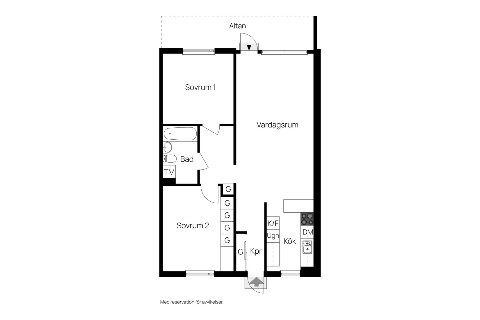 Bostadsrätt, Kamomillgatan 32, Årsta, Uppsala