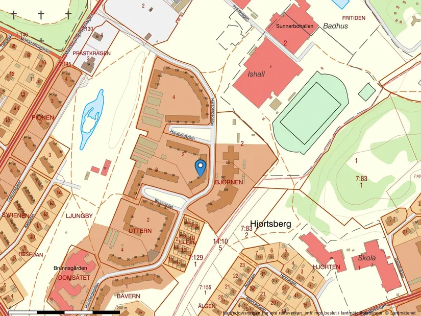 Bostadsrätt, Harabergsgatan 7C, Centralt, Ljungby