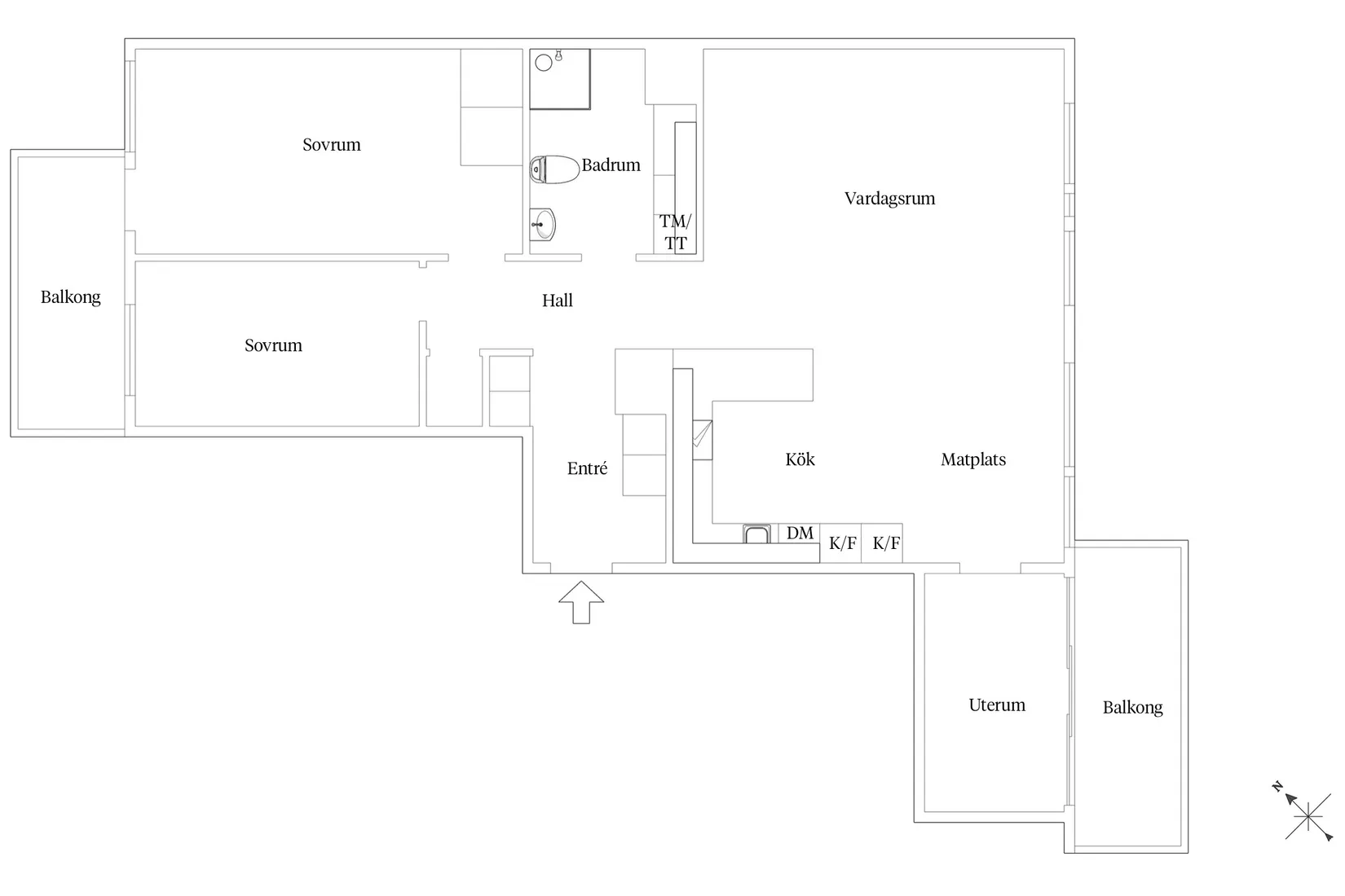 Bostadsrätt, Mannerfelts väg 5, Regementet, Borås