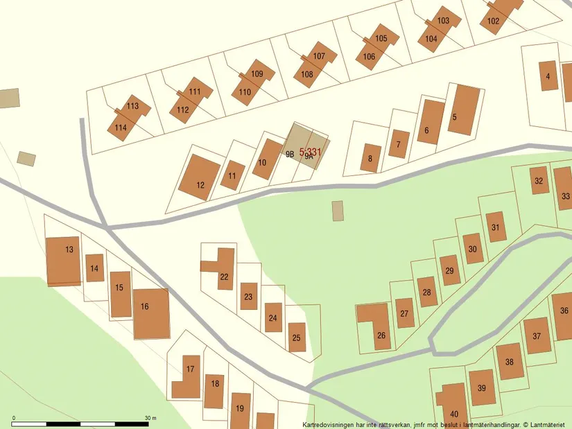 Villa, Radhus, Dundret 9B, Dundret, Gällivare