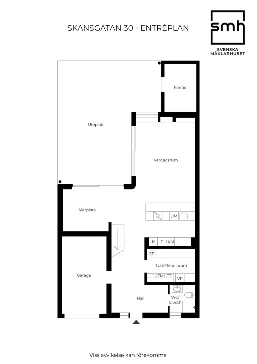Villa, Skansgatan 30, Borstahusen, Landskrona