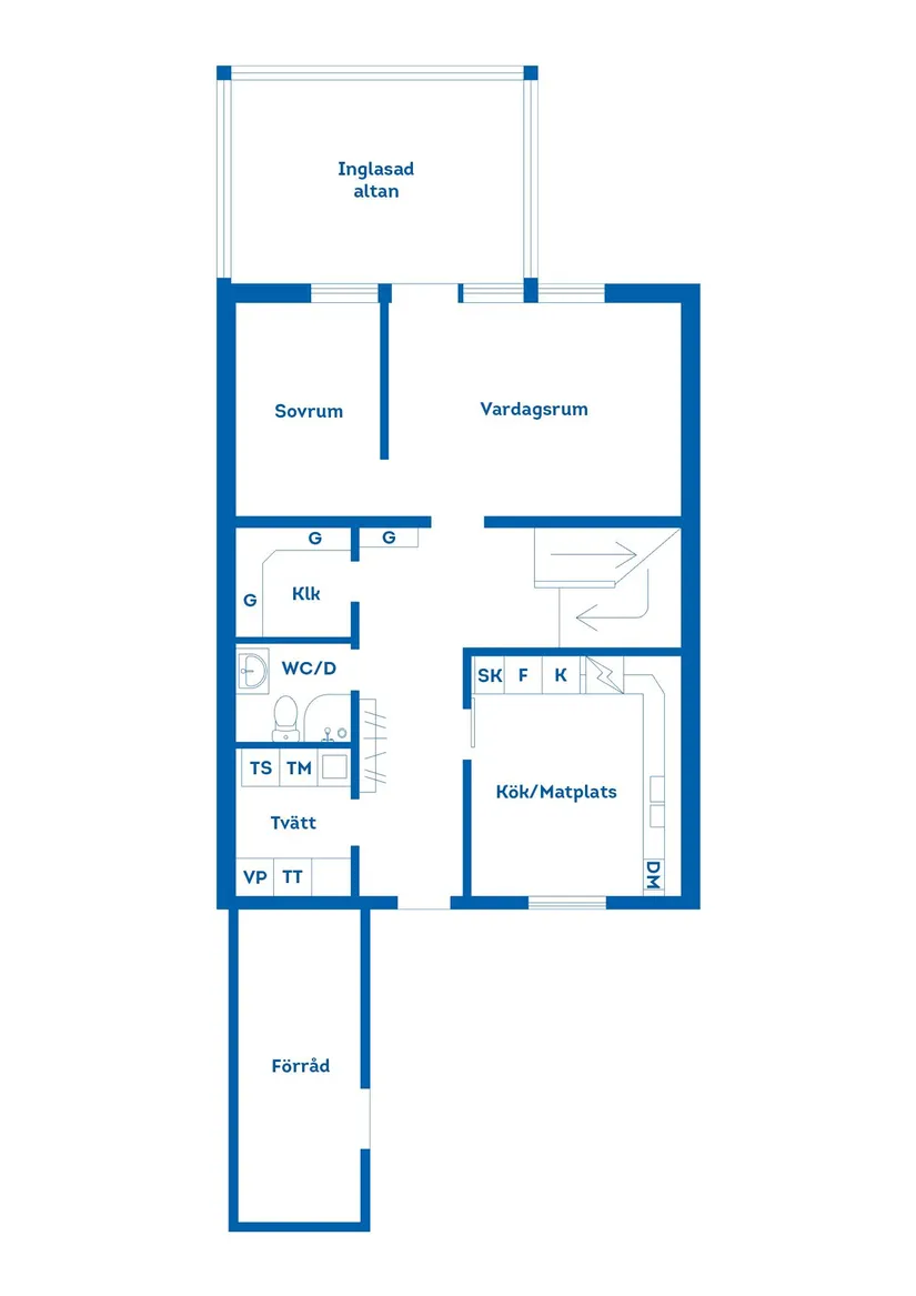 Villa, Radhus, Tranbärsstigen 80, Hultet, Nässjö