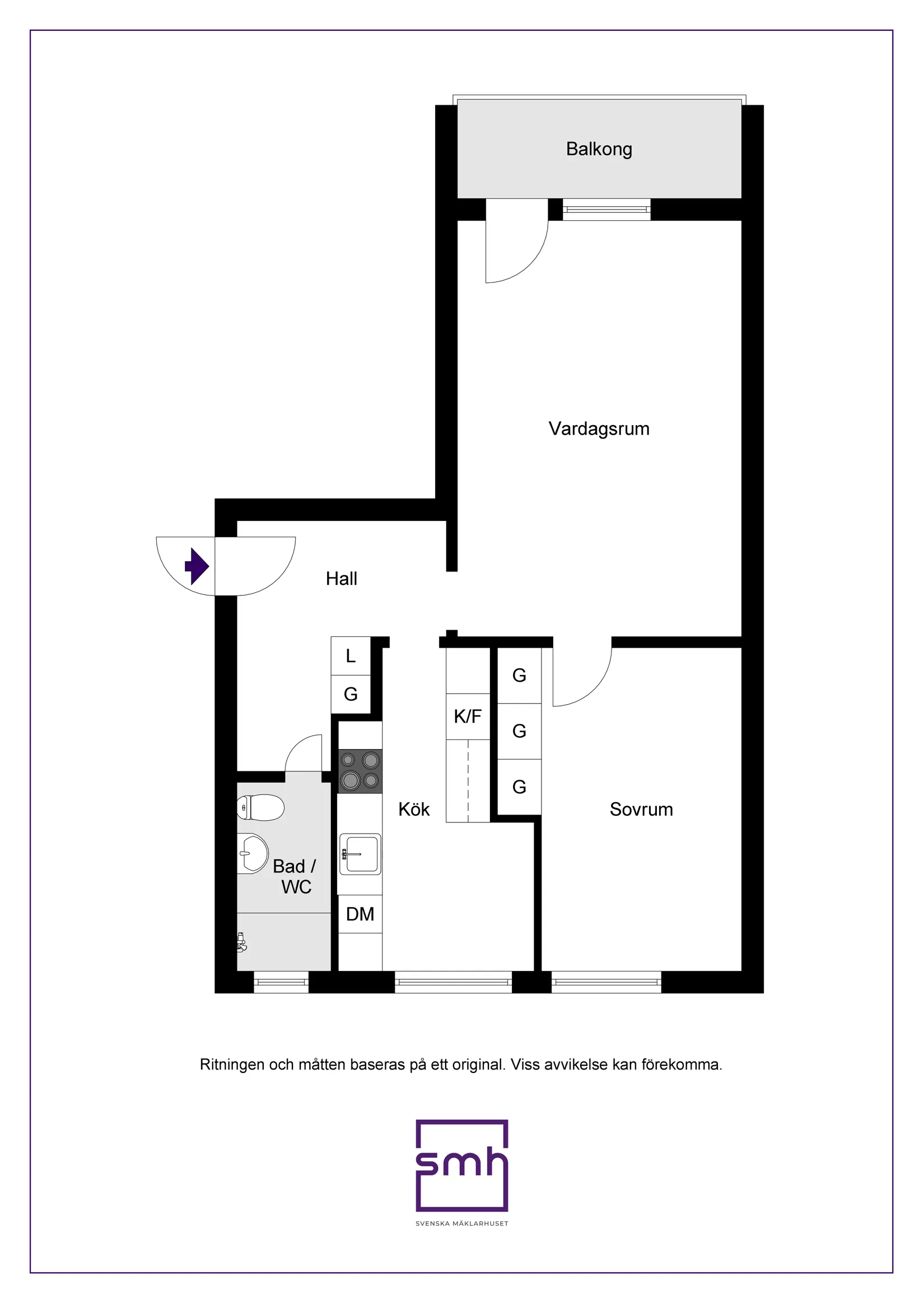 Bostadsrätt, Kata Dalströms gata 5, Fruängen, Stockholm