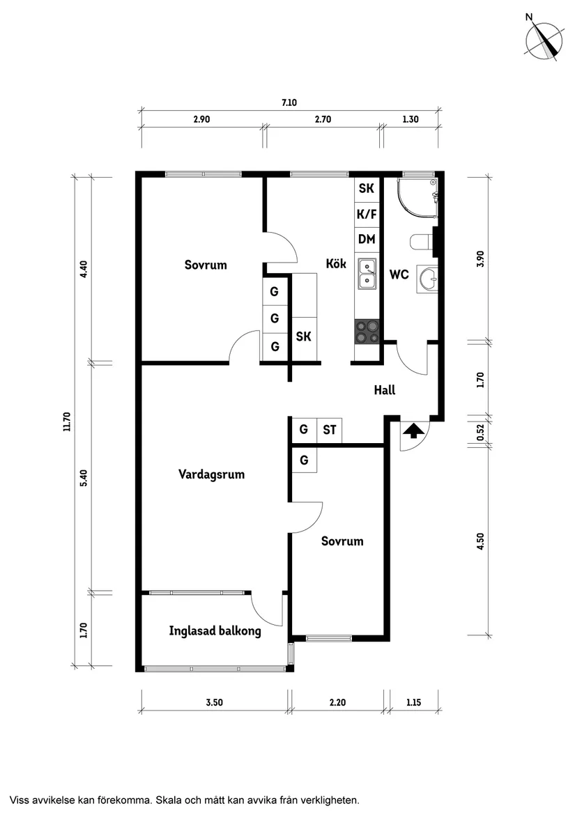 Bostadsrätt, Petersbergsvägen 53A, Mariero, Vänersborg