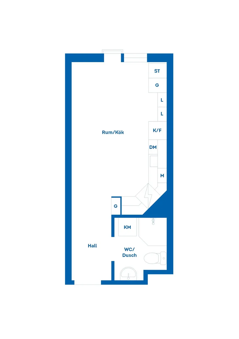 Bostadsrätt, Linnégatan 10, Centralt, Linköping