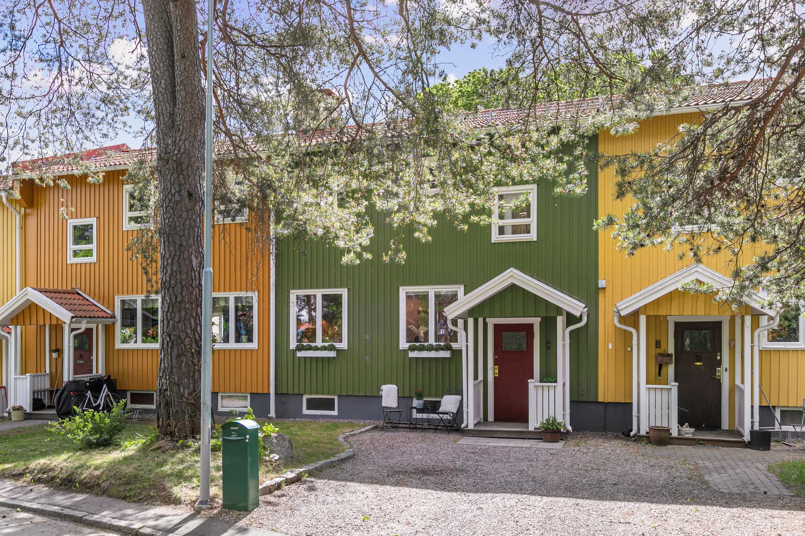 Radhus, Majorsgatan 22C, Villastaden, Gävle