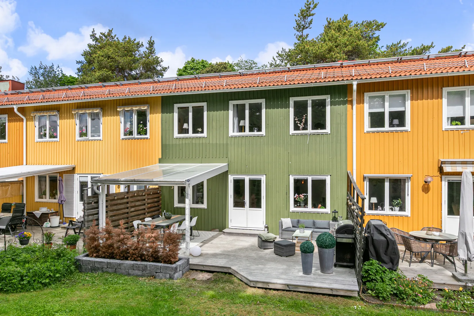 Radhus, Majorsgatan 22C, Villastaden, Gävle