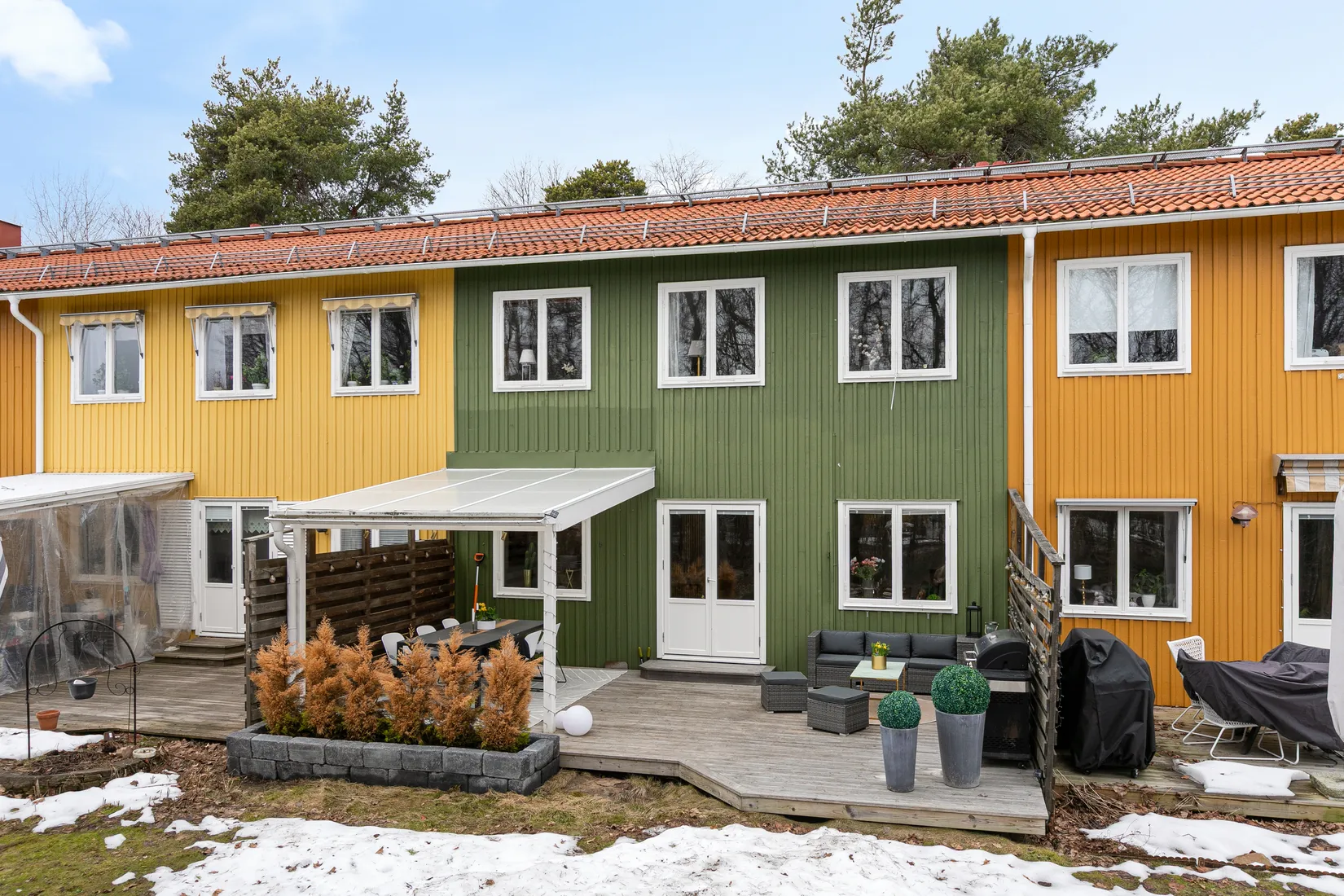 Radhus, Majorsgatan 22C, Villastaden, Gävle