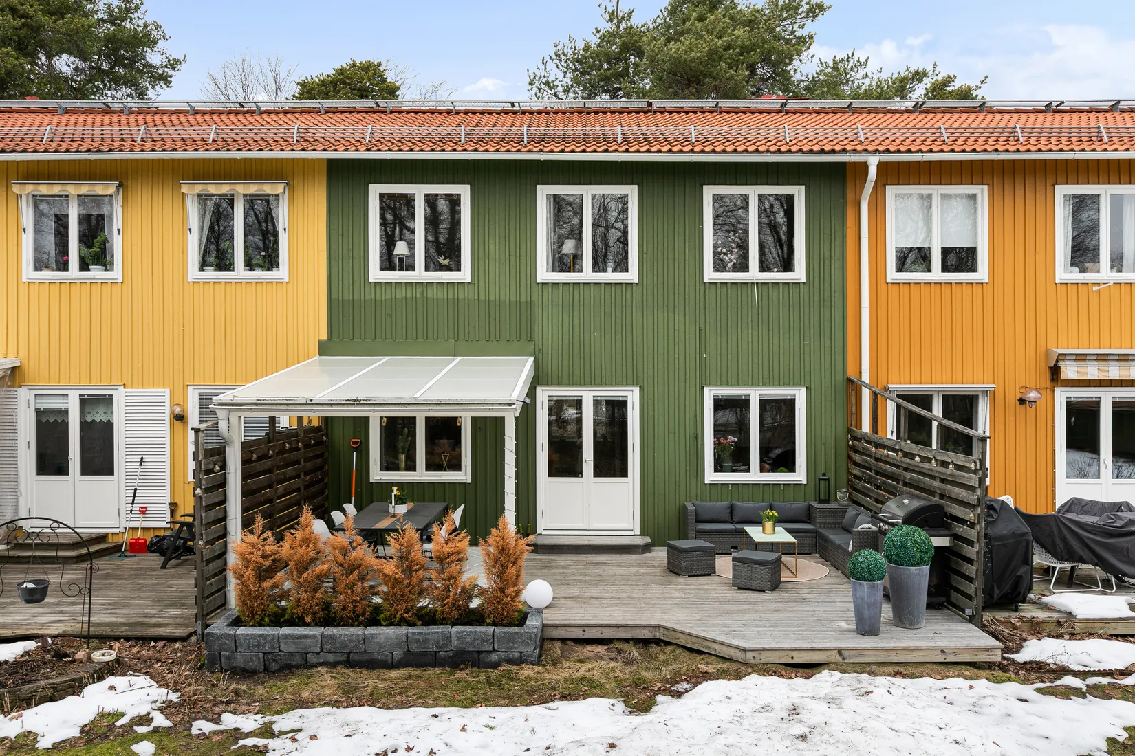 Radhus, Majorsgatan 22C, Villastaden, Gävle