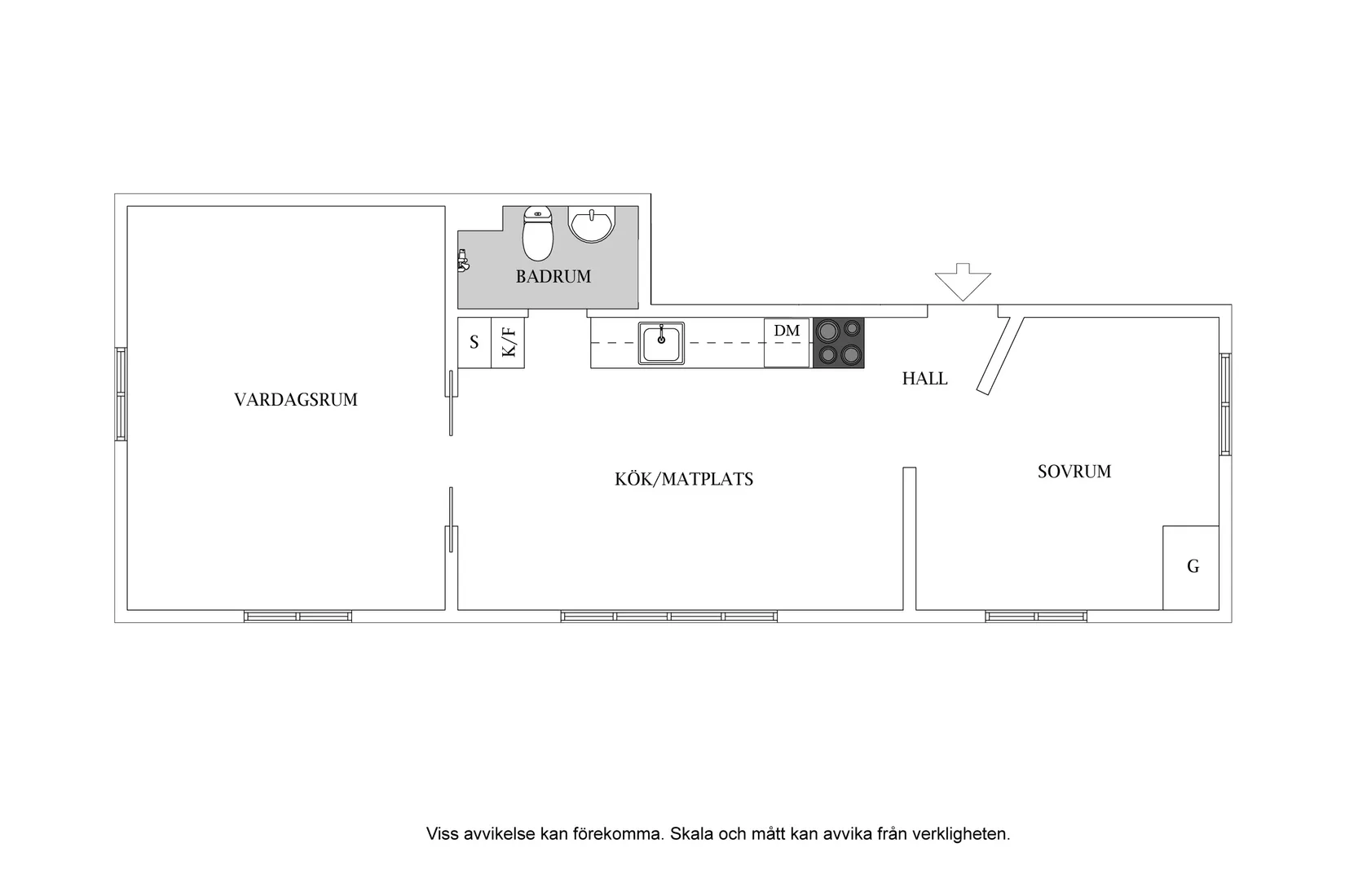 Bostadsrätt, Timmermansgatan 37, Centrum, Luleå