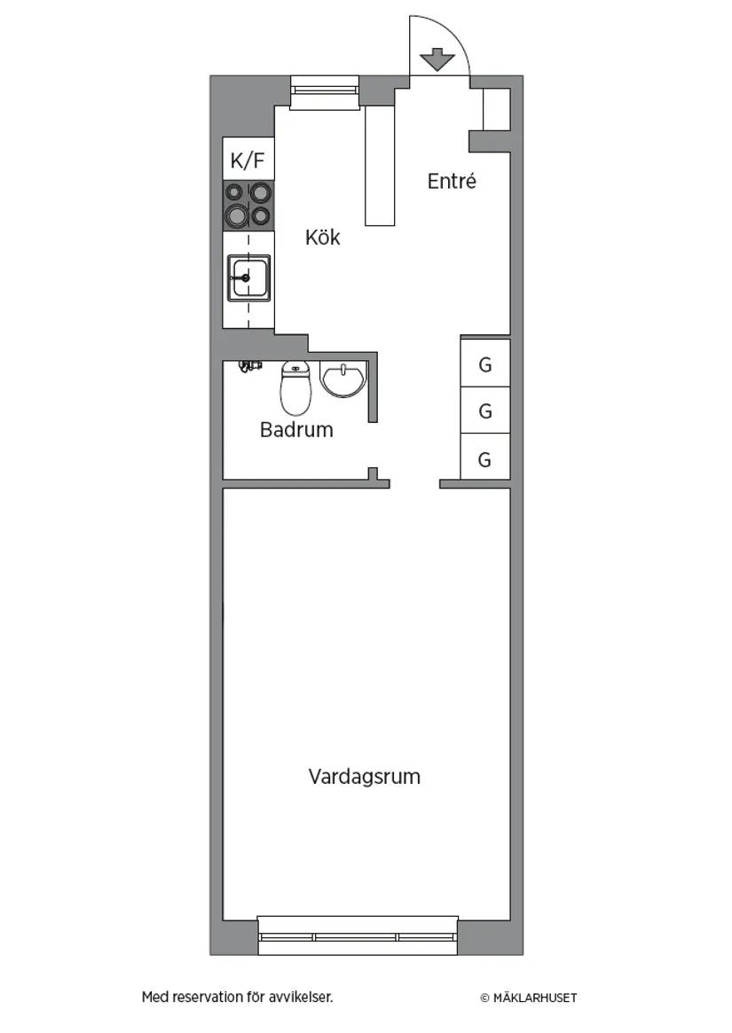 Bostadsrätt, Benvägen 27, Bjurhovda, Västerås