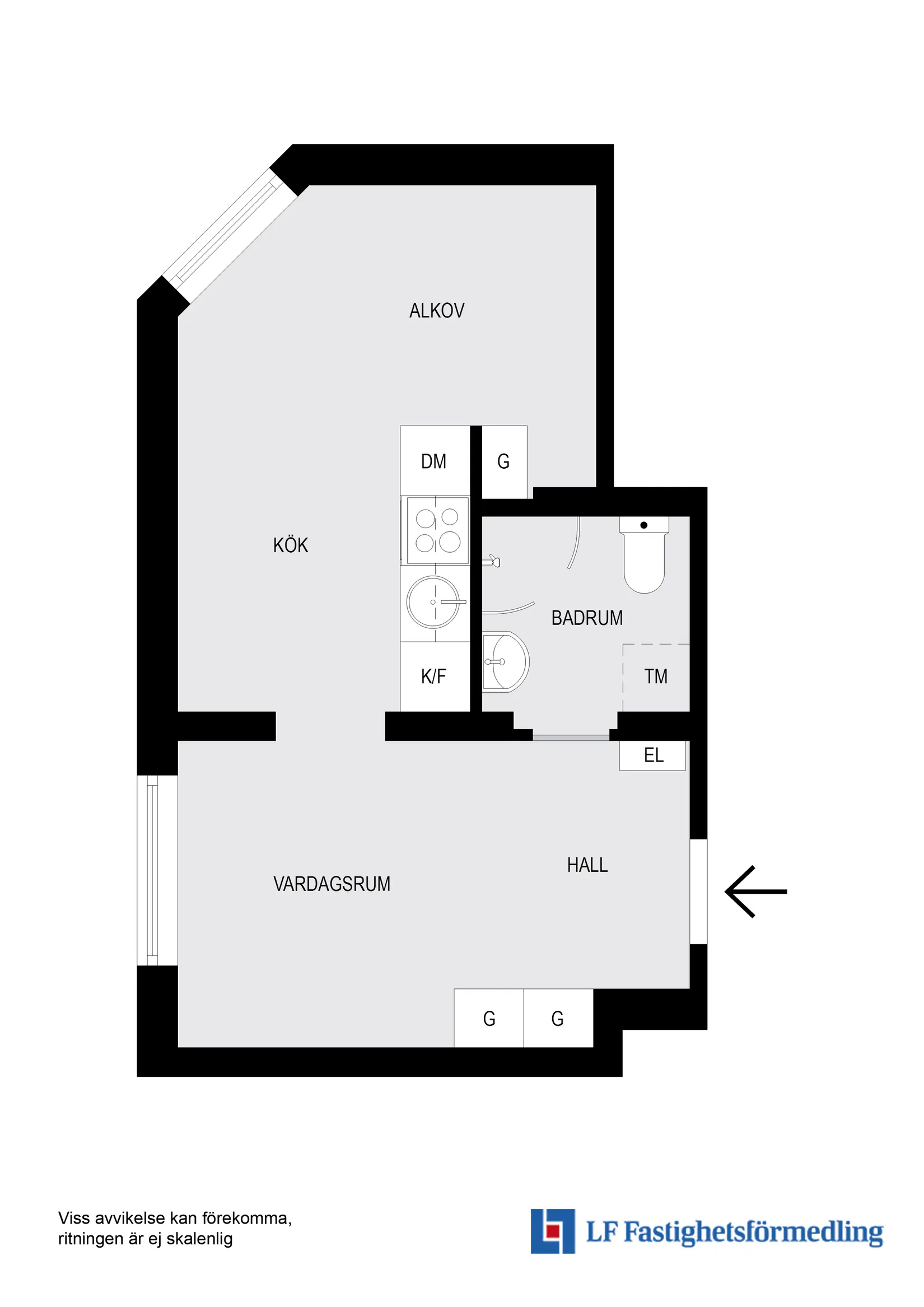 Bostadsrätt, Hästholmsvägen 17, Södermalm - Sofia, Stockholm