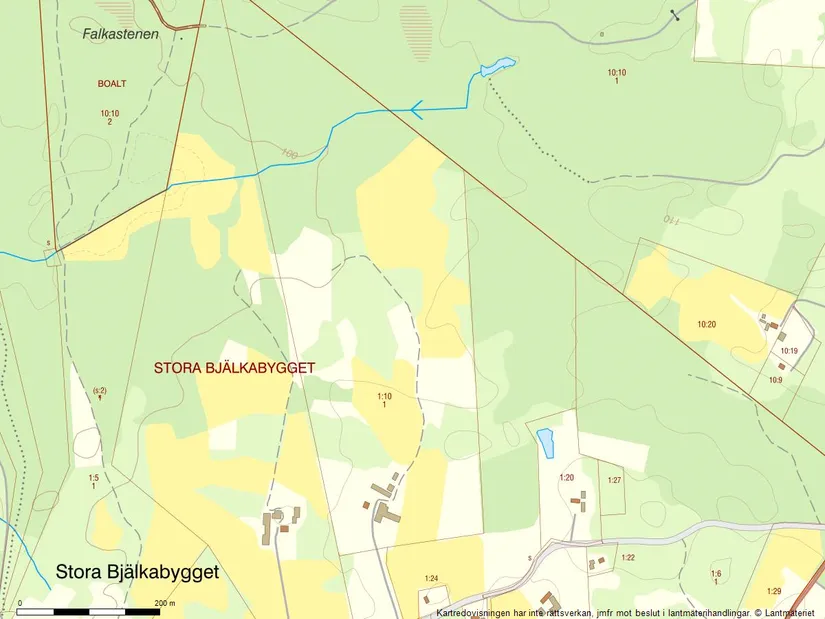 Gård/Skog, Stora Bjälkabygget 1358, Örkelljunga