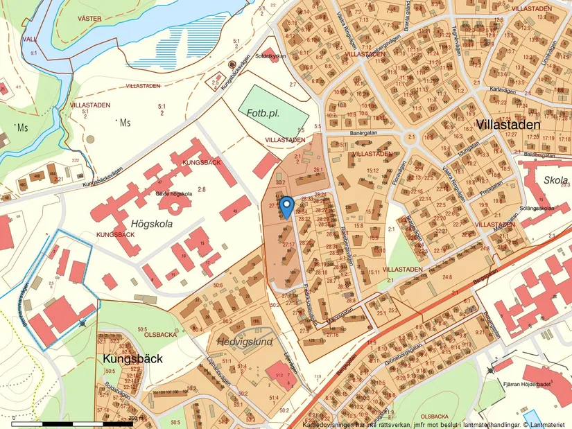 Bostadsrätt, Fredriksdalsvägen 4C, Villastaden, Gävle