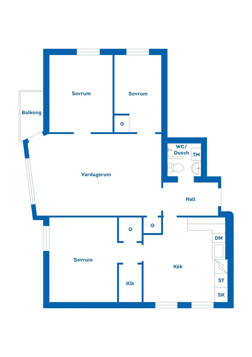 Bostadsrätt, Fredriksdalsvägen 4C, Villastaden, Gävle