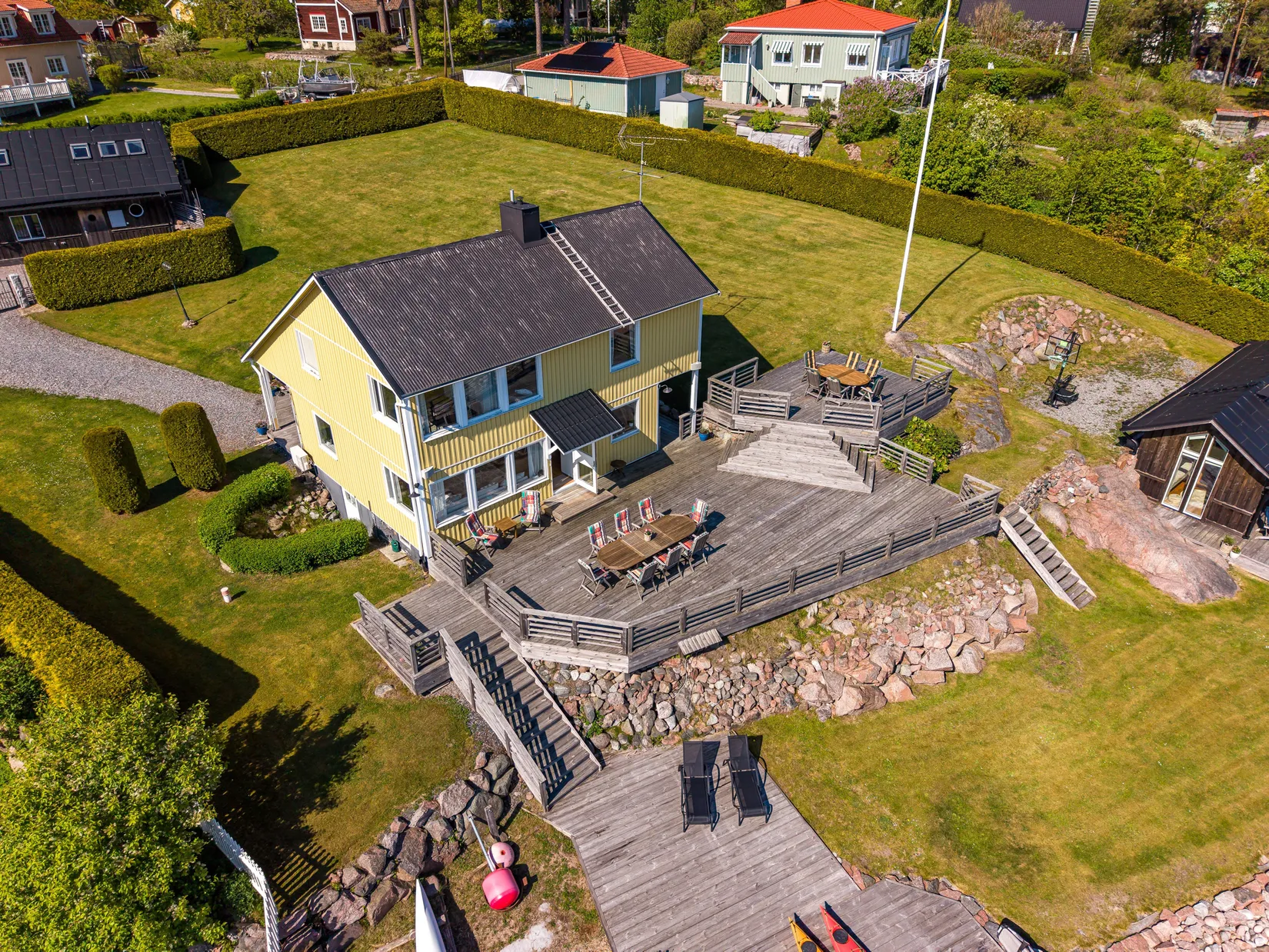 Villa, Ytterbyuddsvägen 35, Vaxholm - Resarö - Ytterbyuddsvägen 35, Vaxholm