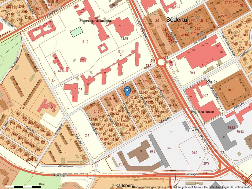 Bostadsrätt, Fleminggatan 20B, Södertull, Gävle