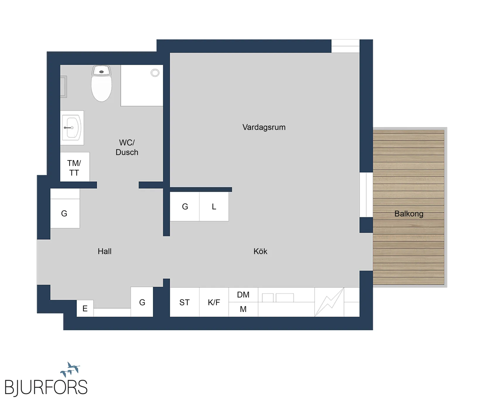 Bostadsrätt, Sjödalsvägen 19B, Centrala Huddinge, Huddinge
