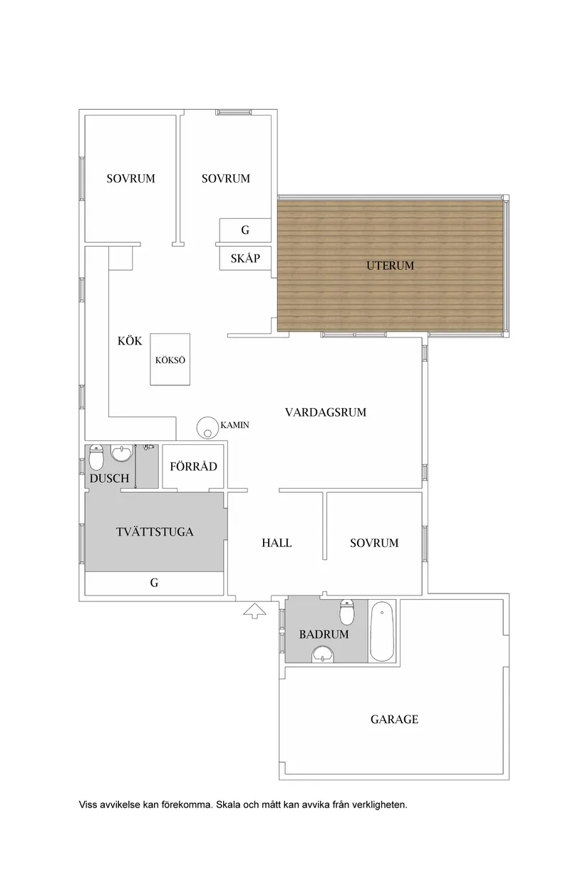 Villa, Kvarnvägen 26, Haverdal, Halmstad