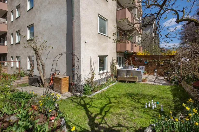 Bostadsrätt, Lundagatan 9 - Unik uteplats!, Västra Skogen, Solna
