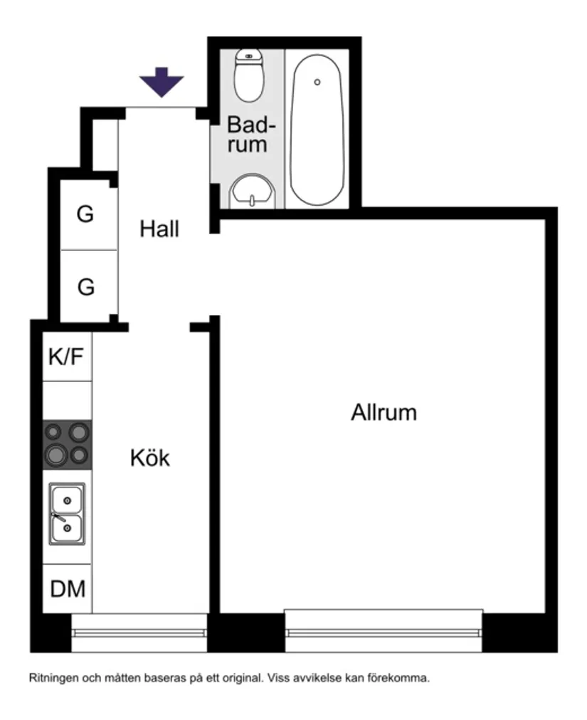 Bostadsrätt, Lilla gatan 4A, Råsunda, Solna