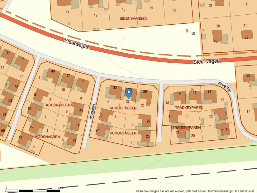 Villa, Radhus, Aspgatan 31, Fylsta, Kumla