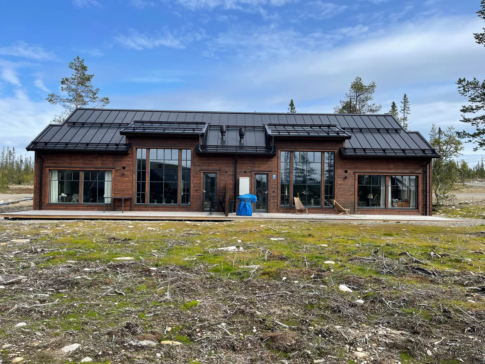 Radhus, Merakvägen 4B, Storhogna, Berg