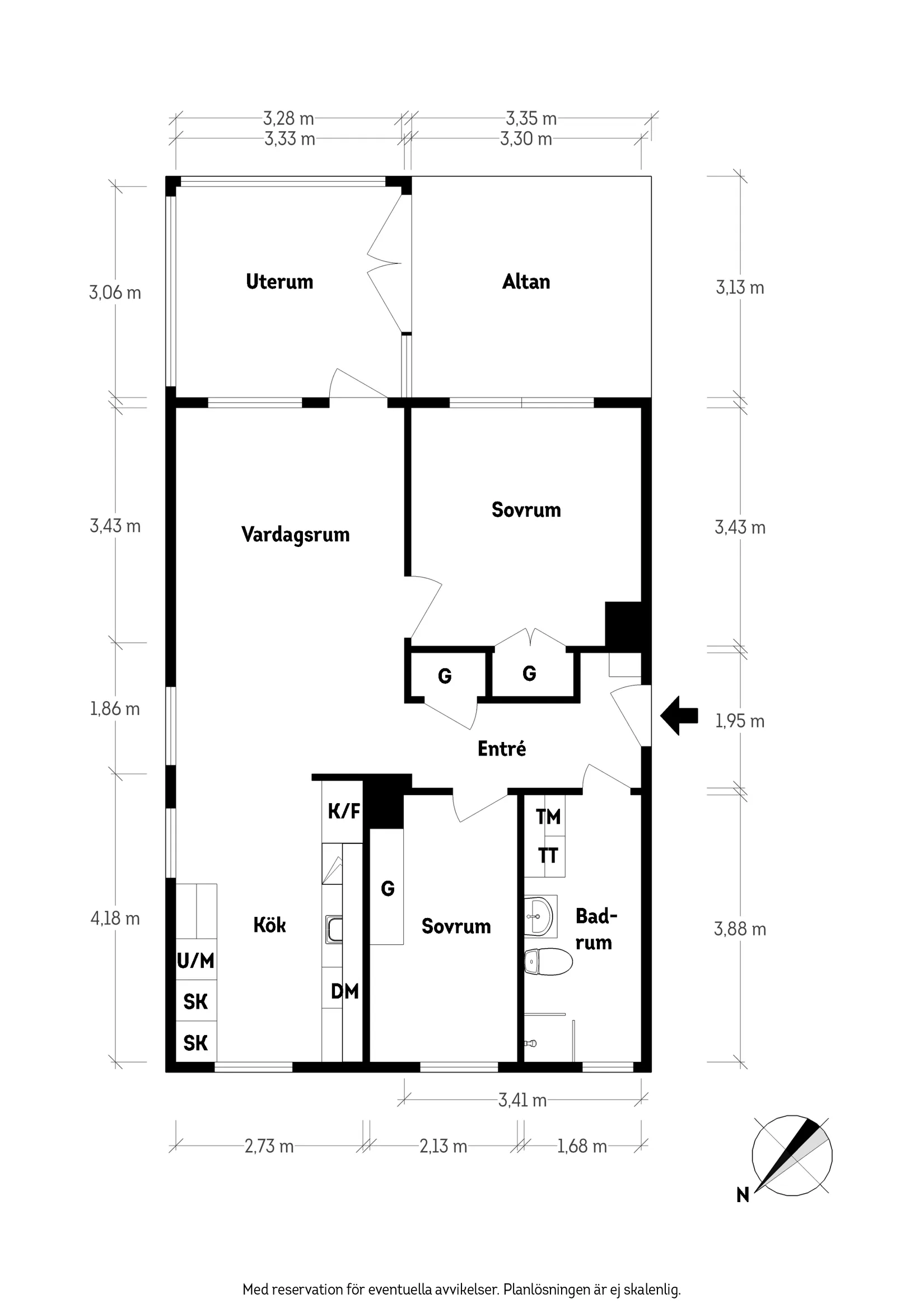Bostadsrätt, Ernst Torulfsgatan 3B, Munkebäck, Göteborg
