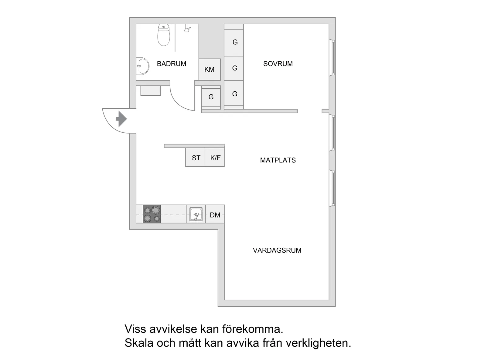 Bostadsrätt, Vintergatan 2B, Centrala Sundbyberg, Sundbyberg