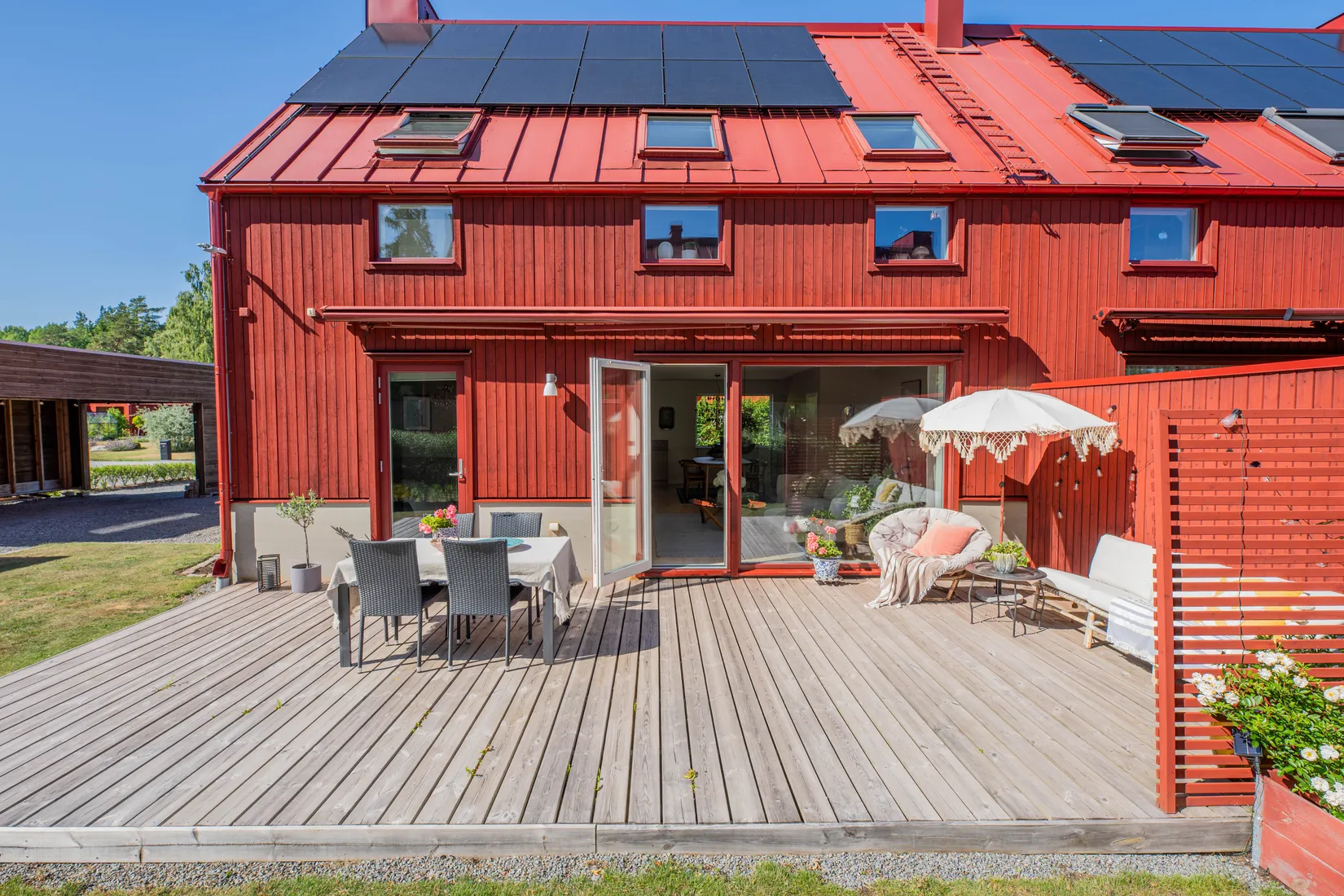 Radhus, Rusthållarvägen 24B, Näs-Focksta, Uppsala