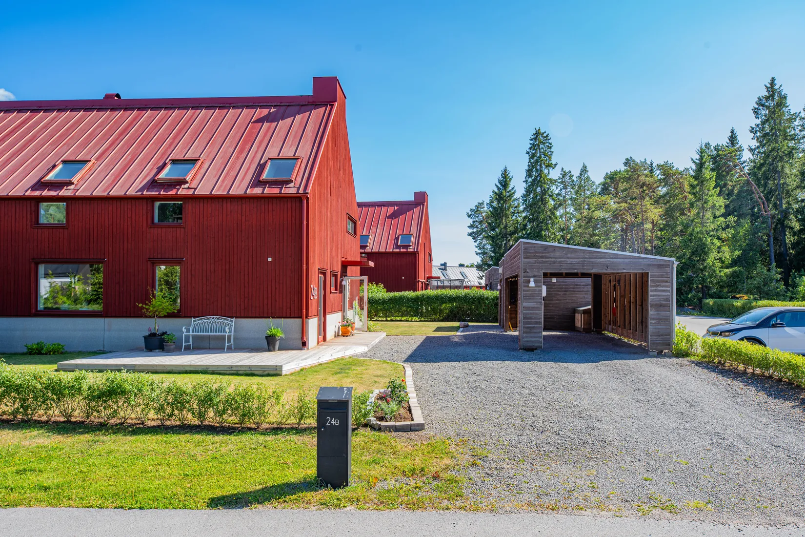 Radhus, Rusthållarvägen 24B, Näs-Focksta, Uppsala
