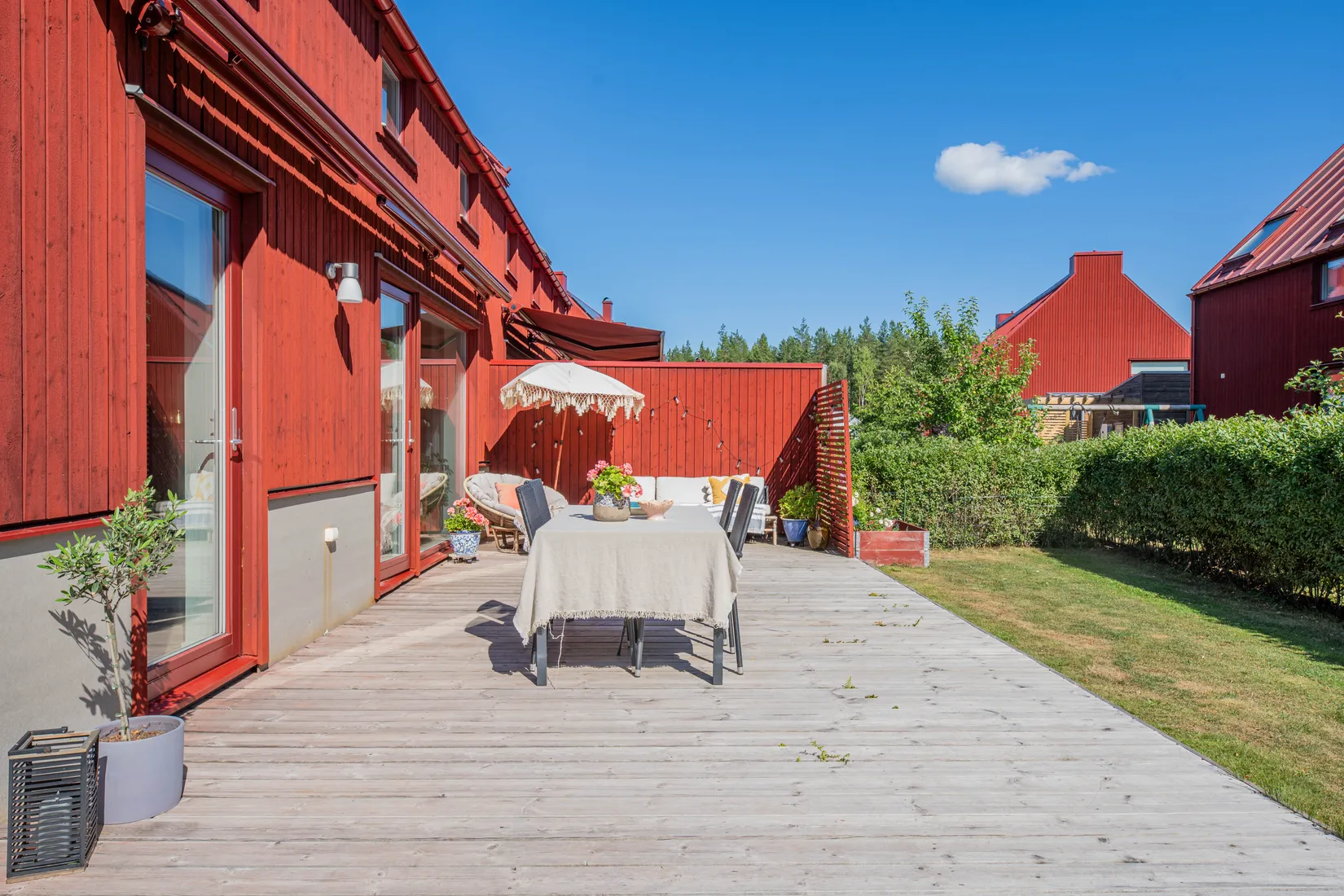 Radhus, Rusthållarvägen 24B, Näs-Focksta, Uppsala