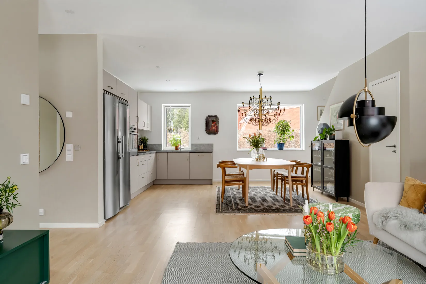Radhus, Rusthållarvägen 24B, Näs-Focksta, Uppsala