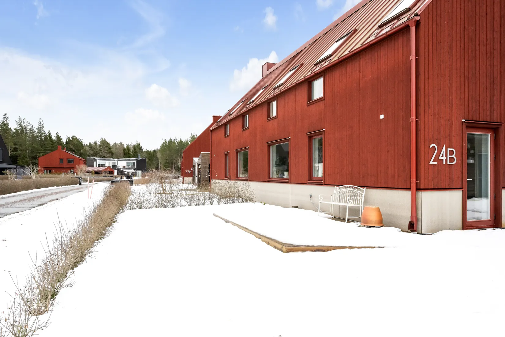 Radhus, Rusthållarvägen 24B, Näs-Focksta, Uppsala