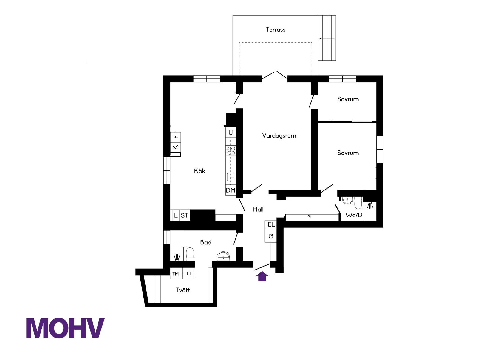 Bostadsrätt, Västra Kasernvägen 4, Rindö, Vaxholm