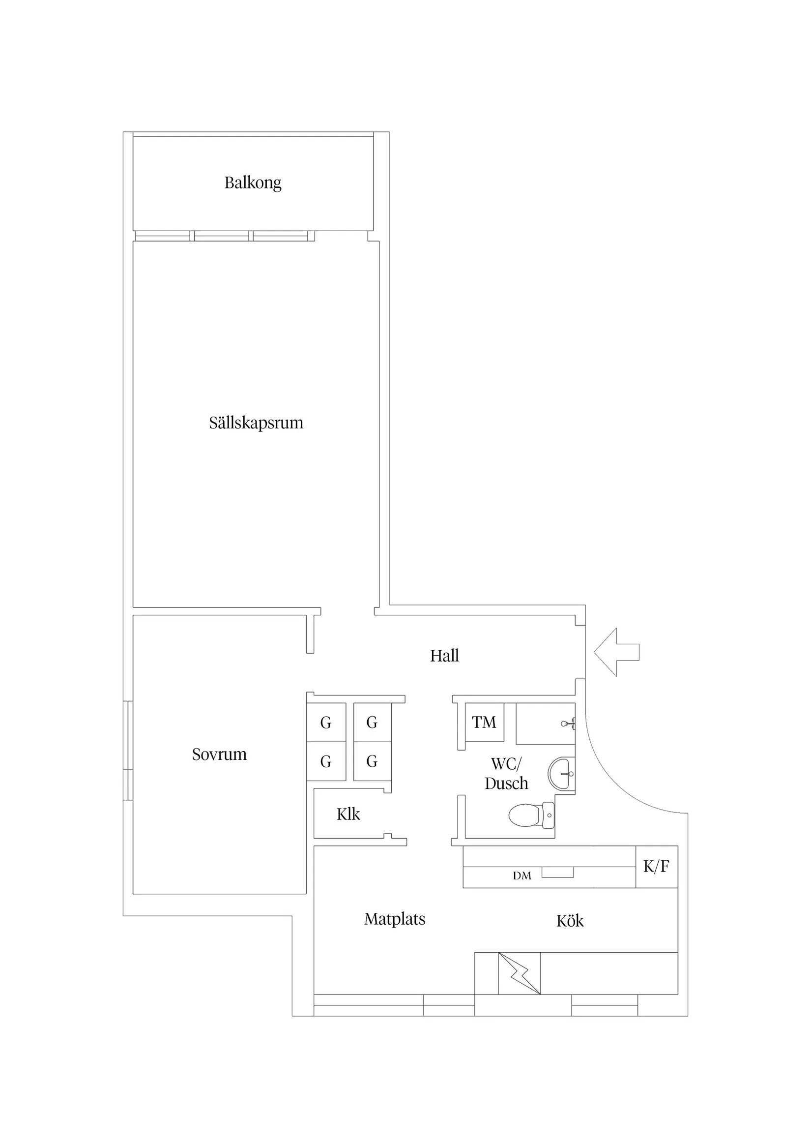 Bostadsrätt, Studievägen 15, Häggvik, Sollentuna