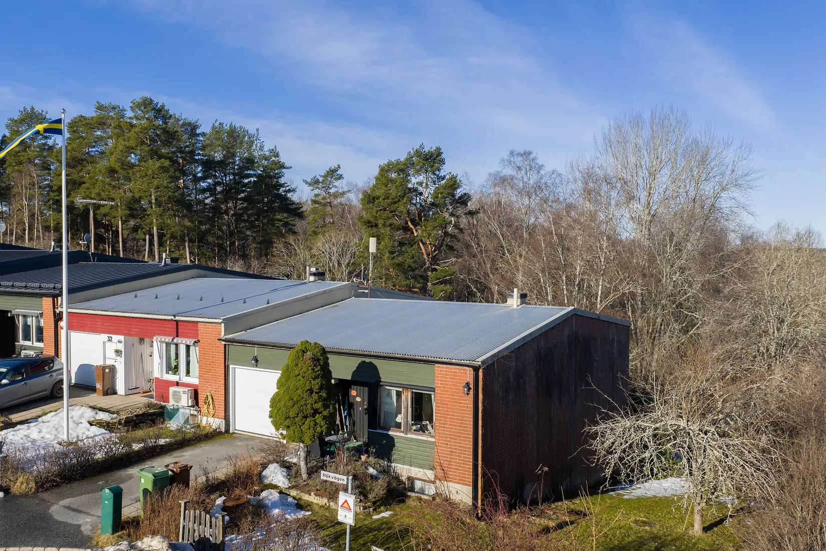 Radhus, Hökvägen 30, Kassmyra, Botkyrka