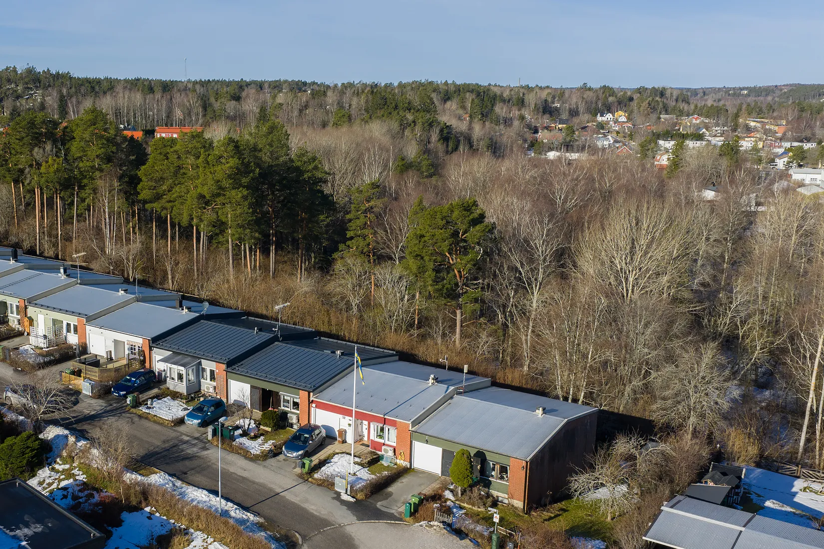 Radhus, Hökvägen 30, Kassmyra, Botkyrka