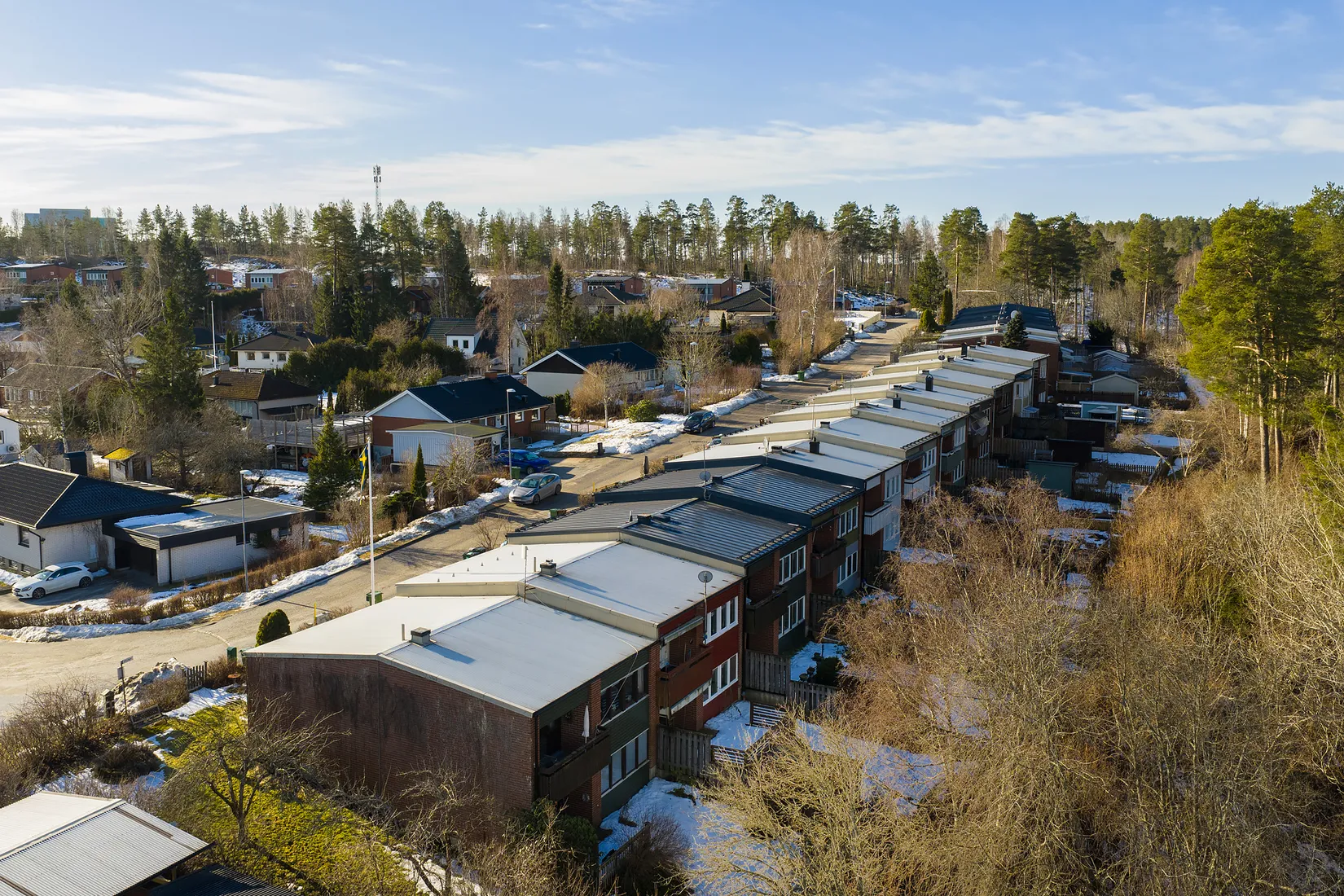Radhus, Hökvägen 30, Kassmyra, Botkyrka