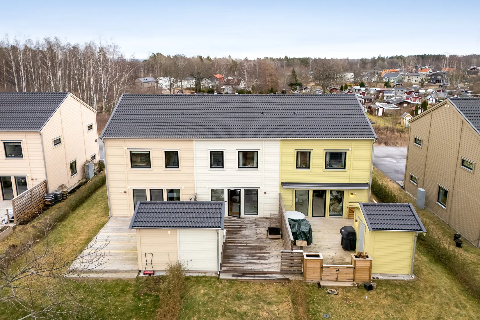 Radhus, Lagersbergsvägen 33, Fyrby, Norrköping