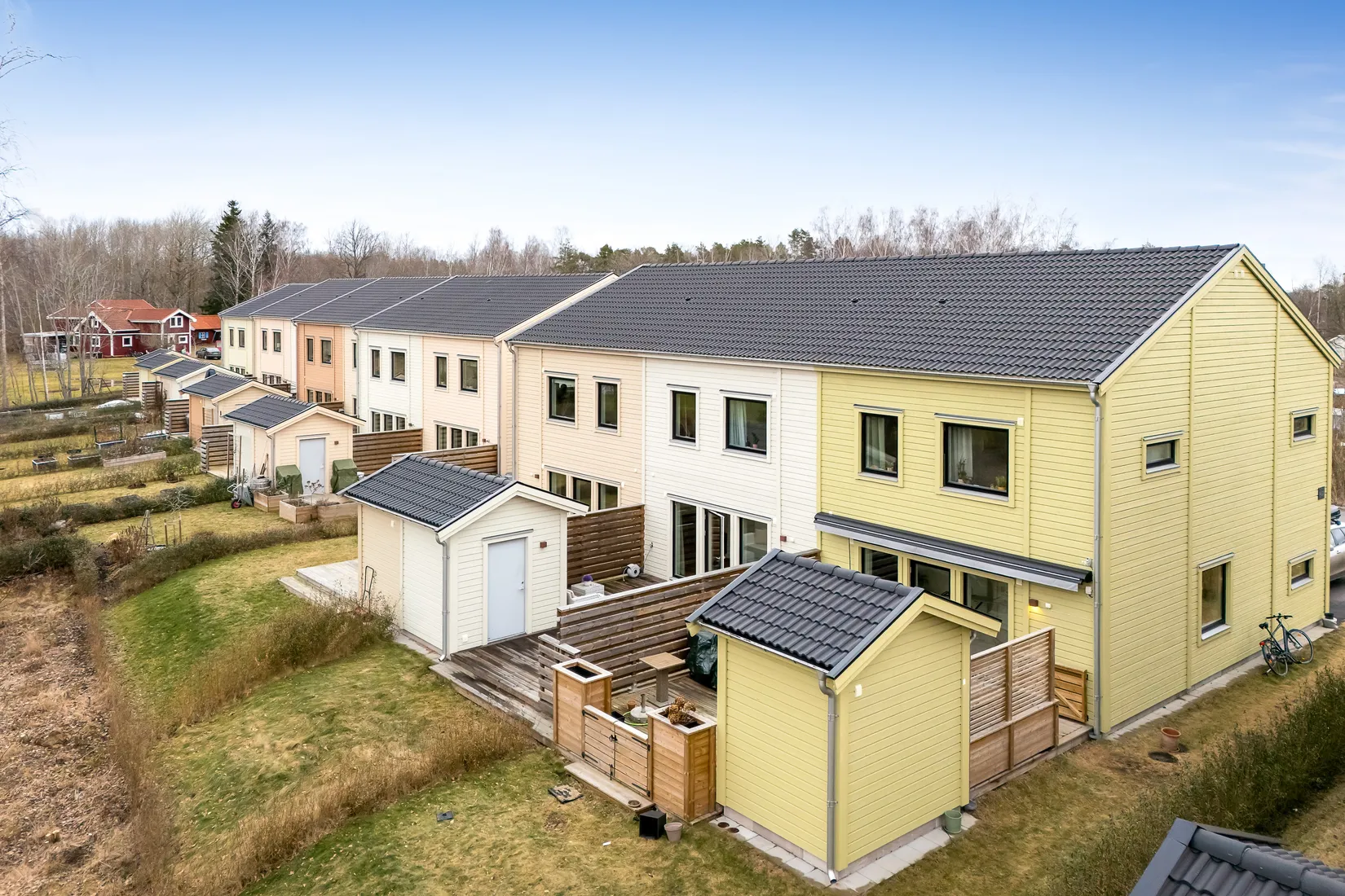 Radhus, Lagersbergsvägen 33, Fyrby, Norrköping