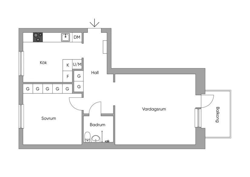 Bostadsrätt, Tessingatan 6C, Stavre, Trollhättan