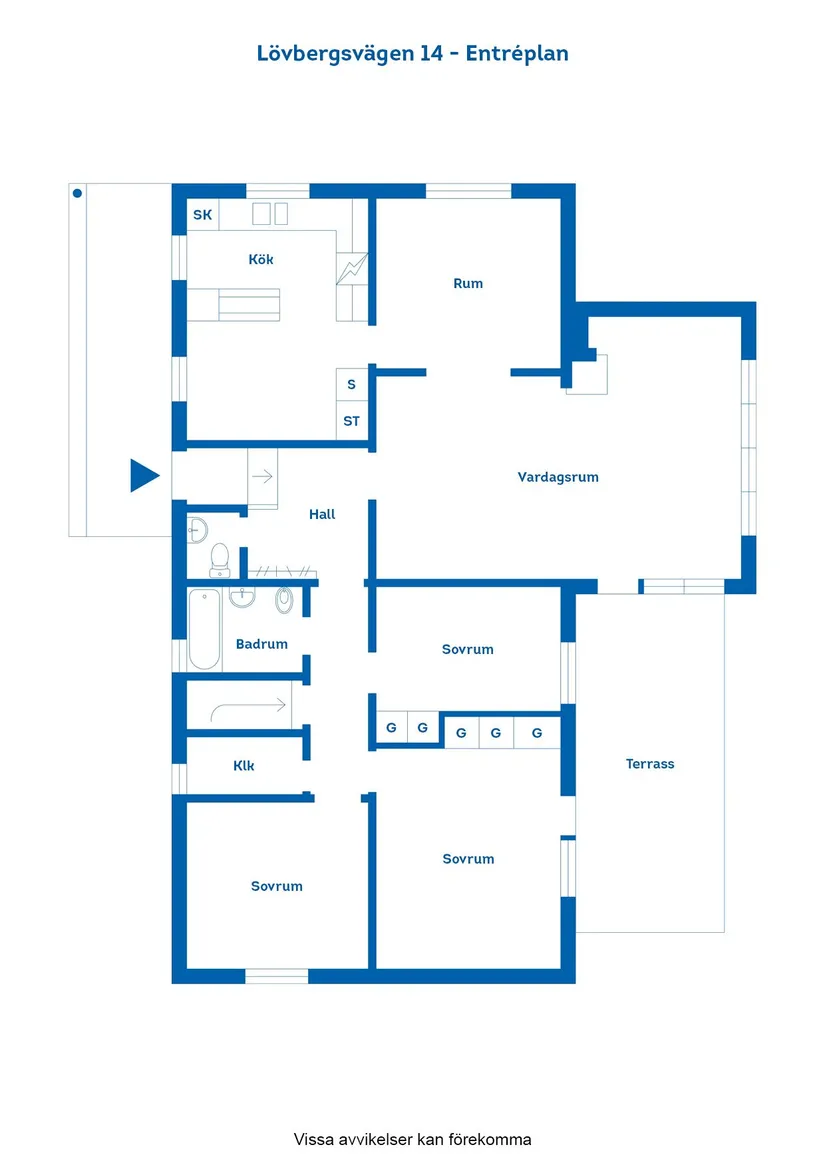 Villa, Lövbergsvägen 14, Ljunga, Norrköping